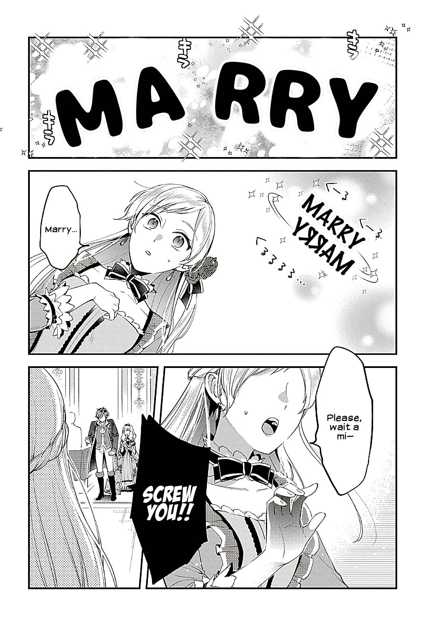 Page 38 Chapter 1 Outaishi ni Konyaku Haki Saretanode, Mou Baka no Furi wa Yameyou to Omoimasu