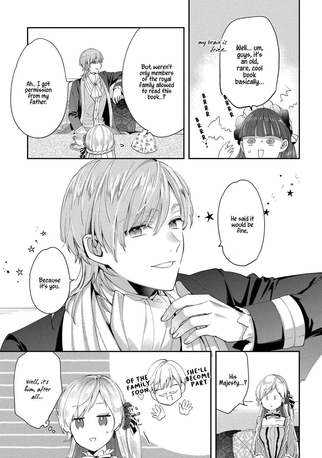 Page 13 Chapter 5 Outaishi ni Konyaku Haki Saretanode, Mou Baka no Furi wa Yameyou to Omoimasu