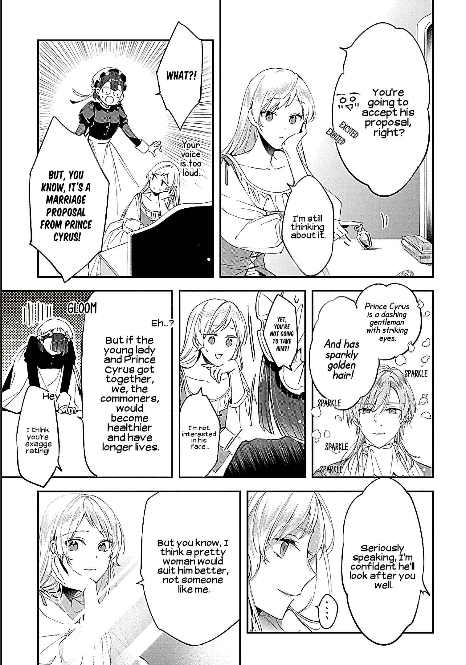Page 23 Chapter 2 Outaishi ni Konyaku Haki Saretanode, Mou Baka no Furi wa Yameyou to Omoimasu