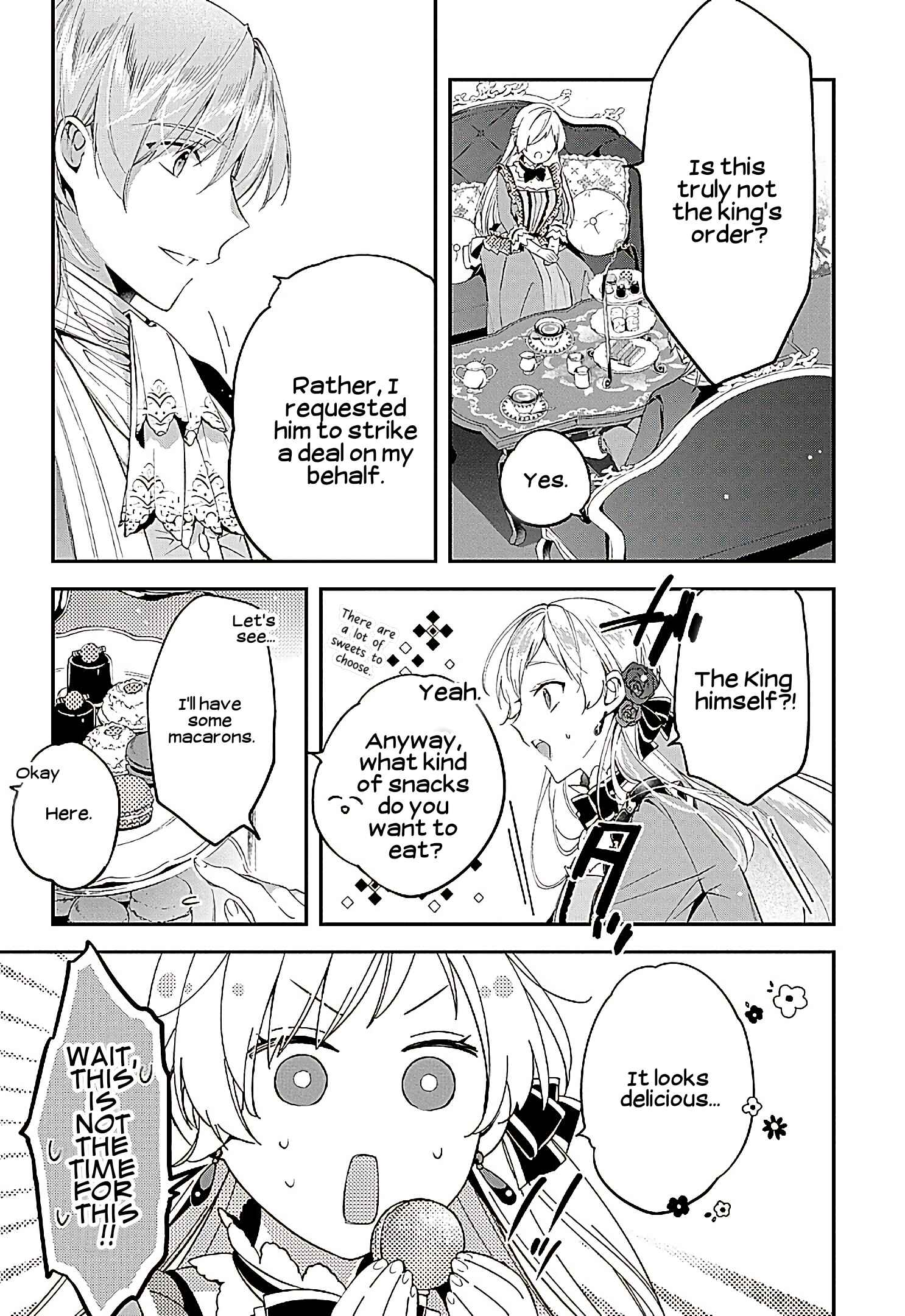 Page 7 Chapter 2 Outaishi ni Konyaku Haki Saretanode, Mou Baka no Furi wa Yameyou to Omoimasu