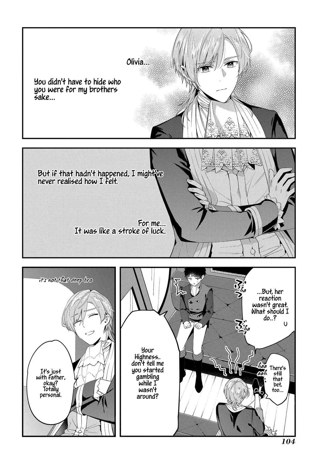 Page 24 Chapter 3 Outaishi ni Konyaku Haki Saretanode, Mou Baka no Furi wa Yameyou to Omoimasu