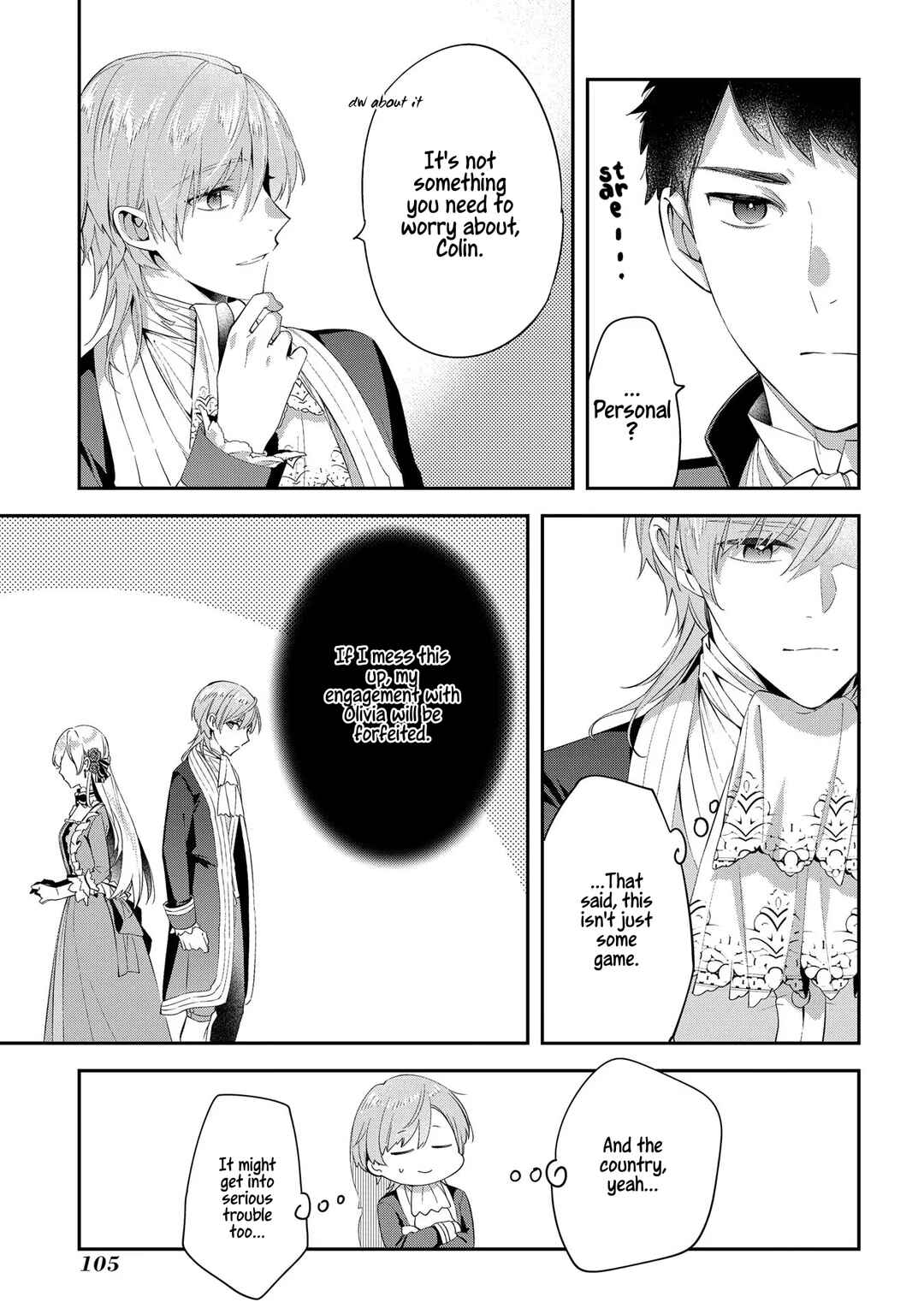 Page 25 Chapter 3 Outaishi ni Konyaku Haki Saretanode, Mou Baka no Furi wa Yameyou to Omoimasu