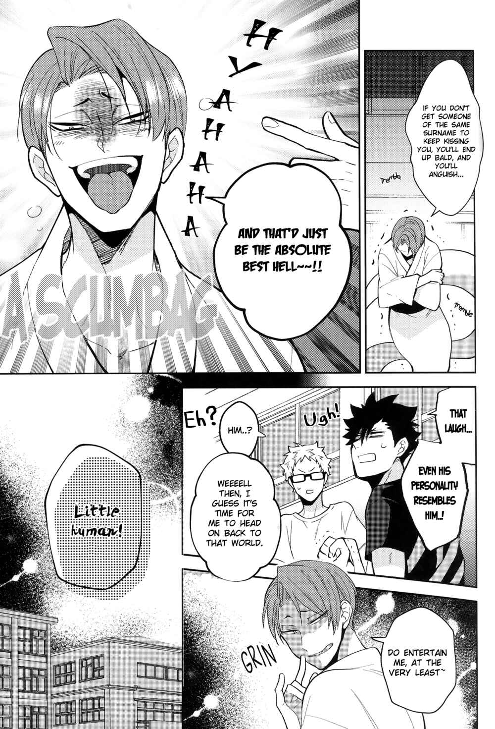 Page 12 Chapter Unknown_cdc7 Haikyu!! - Kami no Mizo Shiru (Doujinshi)