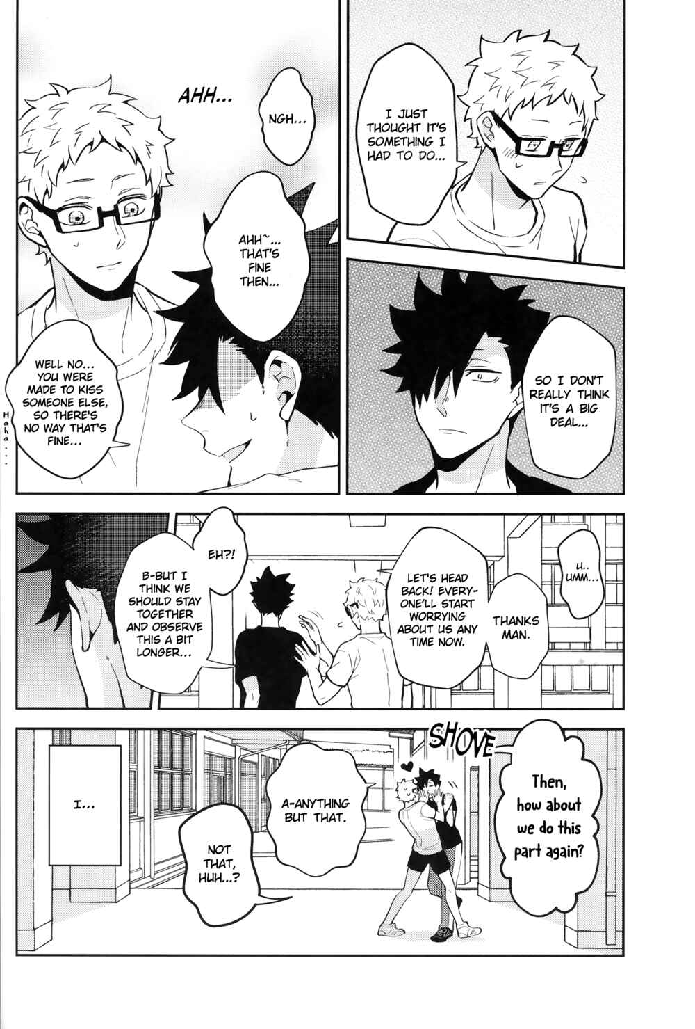 Page 17 Chapter Unknown_cdc7 Haikyu!! - Kami no Mizo Shiru (Doujinshi)