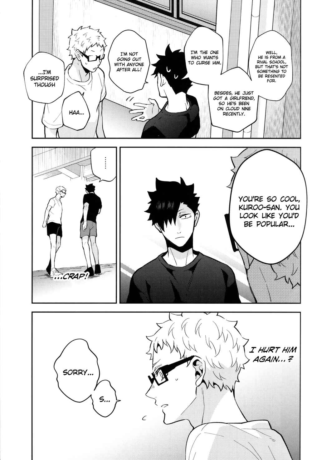 Page 22 Chapter Unknown_cdc7 Haikyu!! - Kami no Mizo Shiru (Doujinshi)