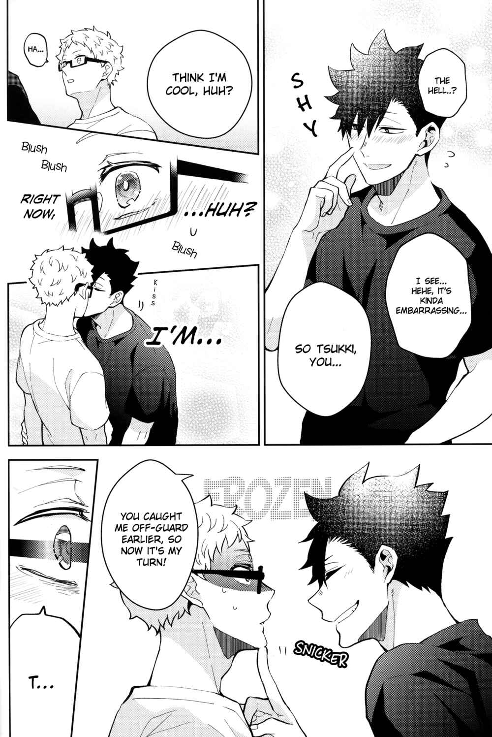 Page 23 Chapter Unknown_cdc7 Haikyu!! - Kami no Mizo Shiru (Doujinshi)