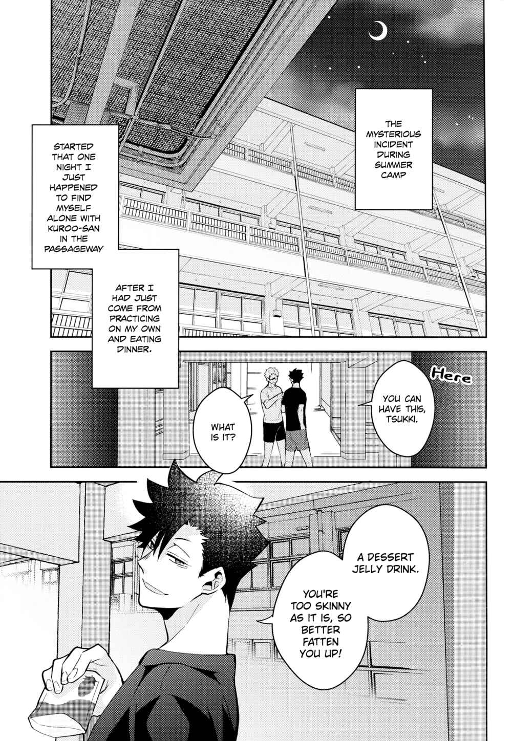 Page 4 Chapter Unknown_cdc7 Haikyu!! - Kami no Mizo Shiru (Doujinshi)