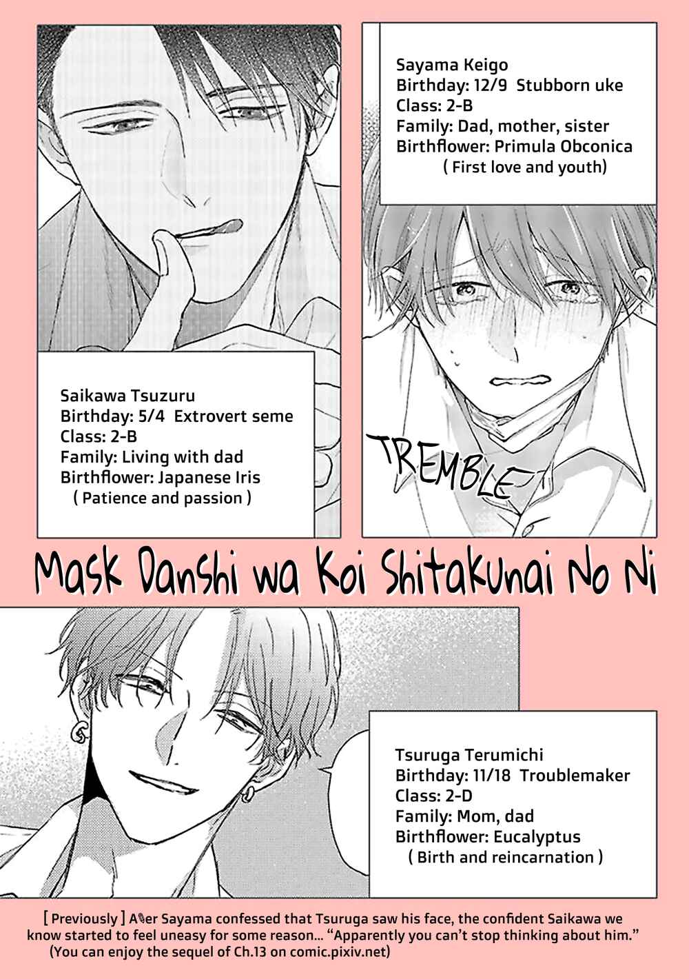 Page 3 Chapter 21 Mask Danshi
