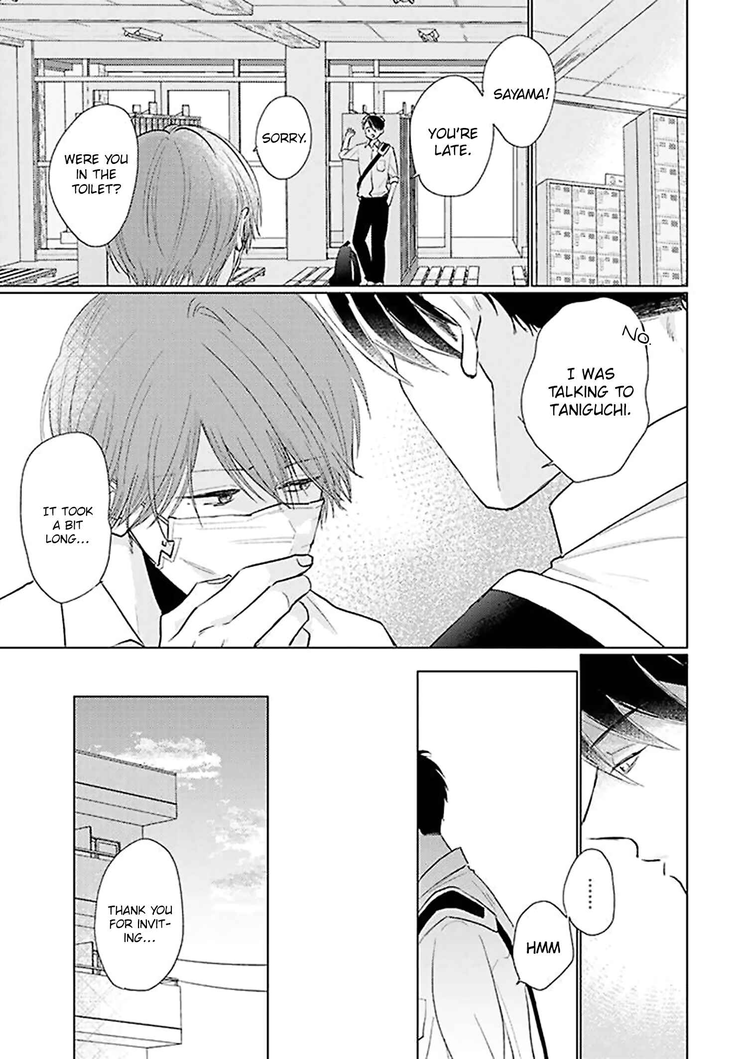Page 13 Chapter 13.1 Mask Danshi