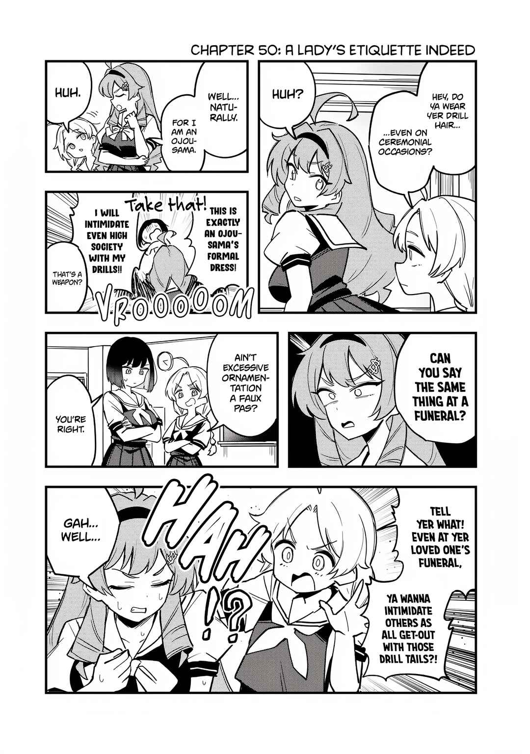 Page 1 Chapter 50 Bakushin Ojou-sama Dou!