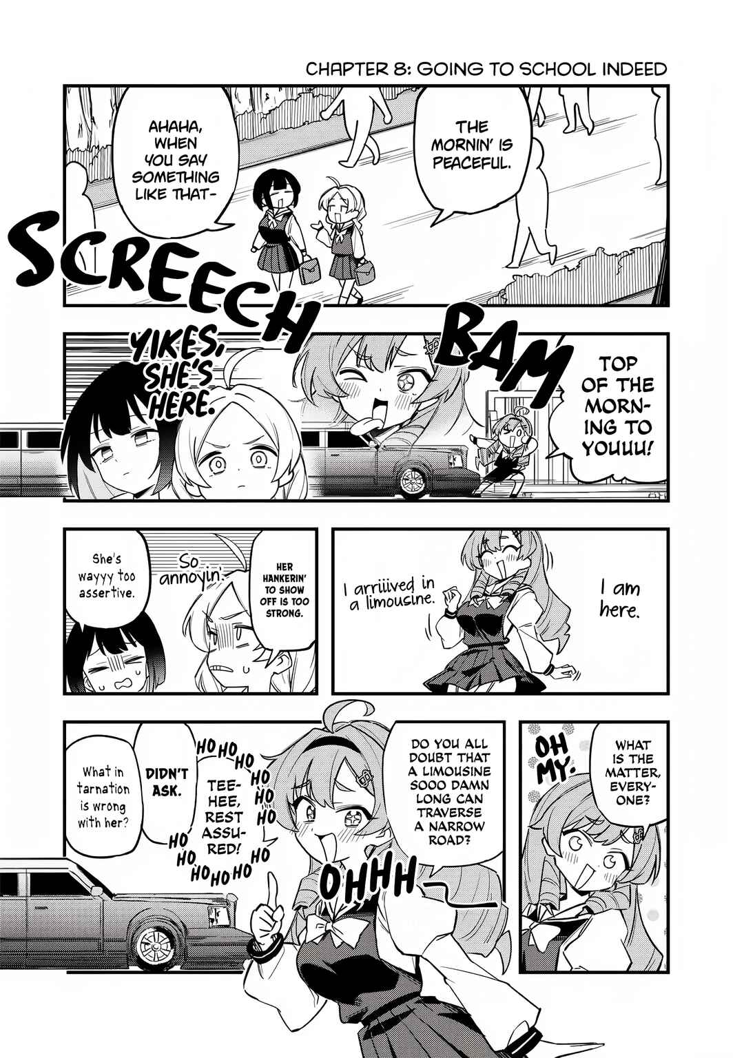 Page 1 Chapter 8 Bakushin Ojou-sama Dou!