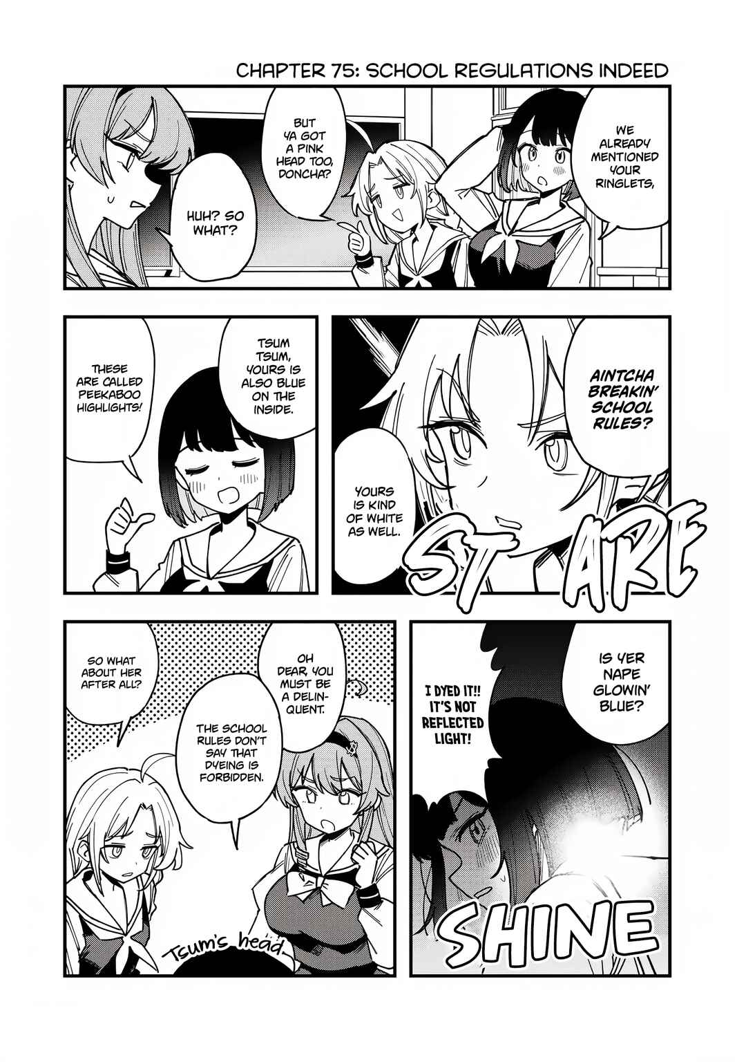 Page 1 Chapter 75 Bakushin Ojou-sama Dou!