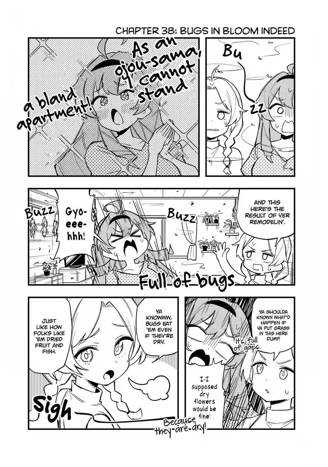 Page 1 Chapter 38 Bakushin Ojou-sama Dou!