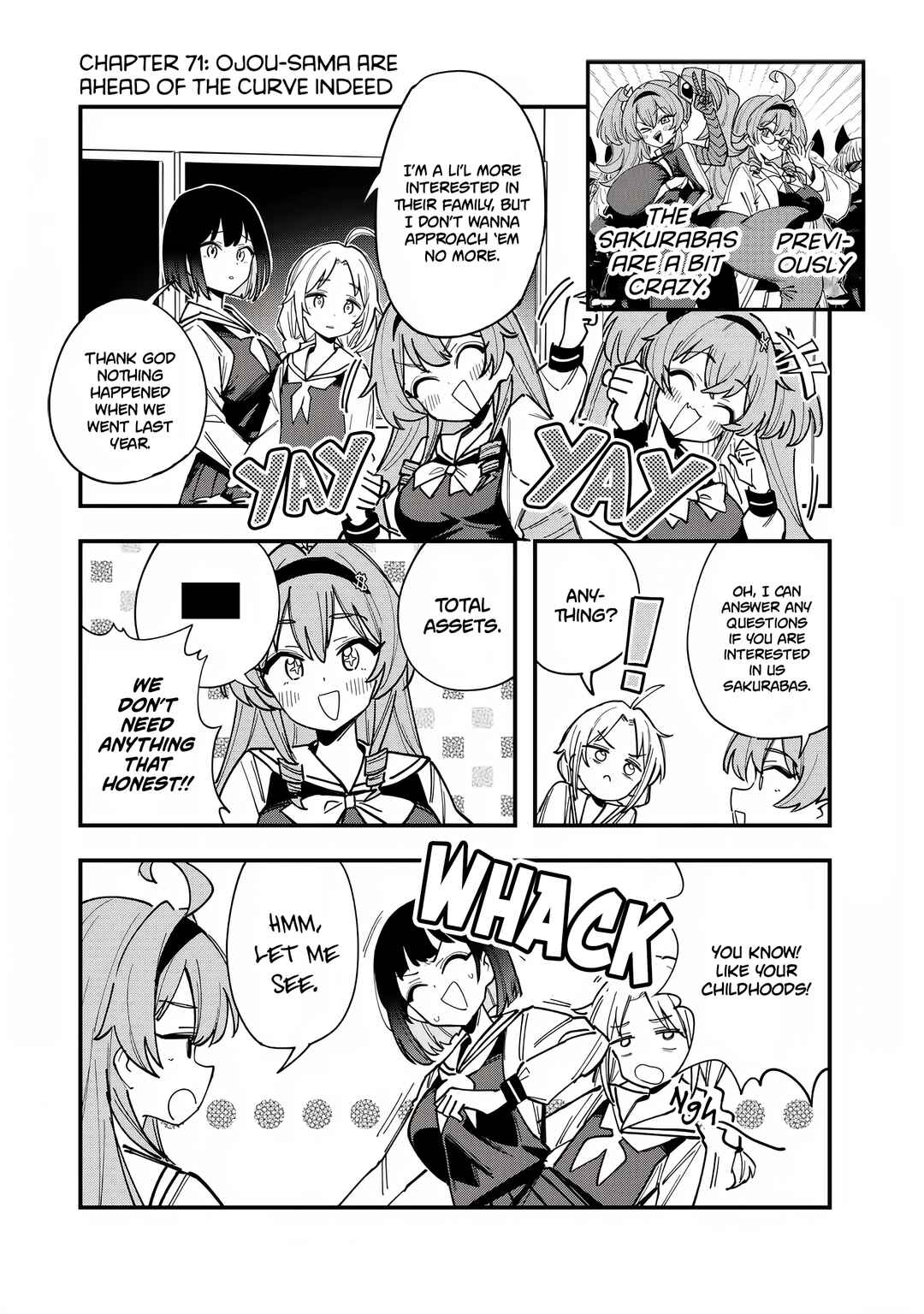 Page 1 Chapter 71 Bakushin Ojou-sama Dou!