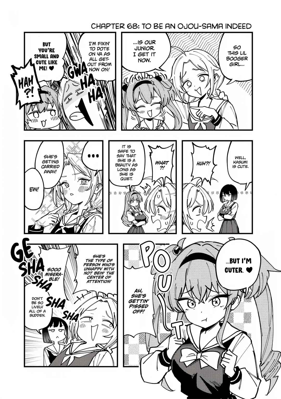 Page 1 Chapter 68 Bakushin Ojou-sama Dou!