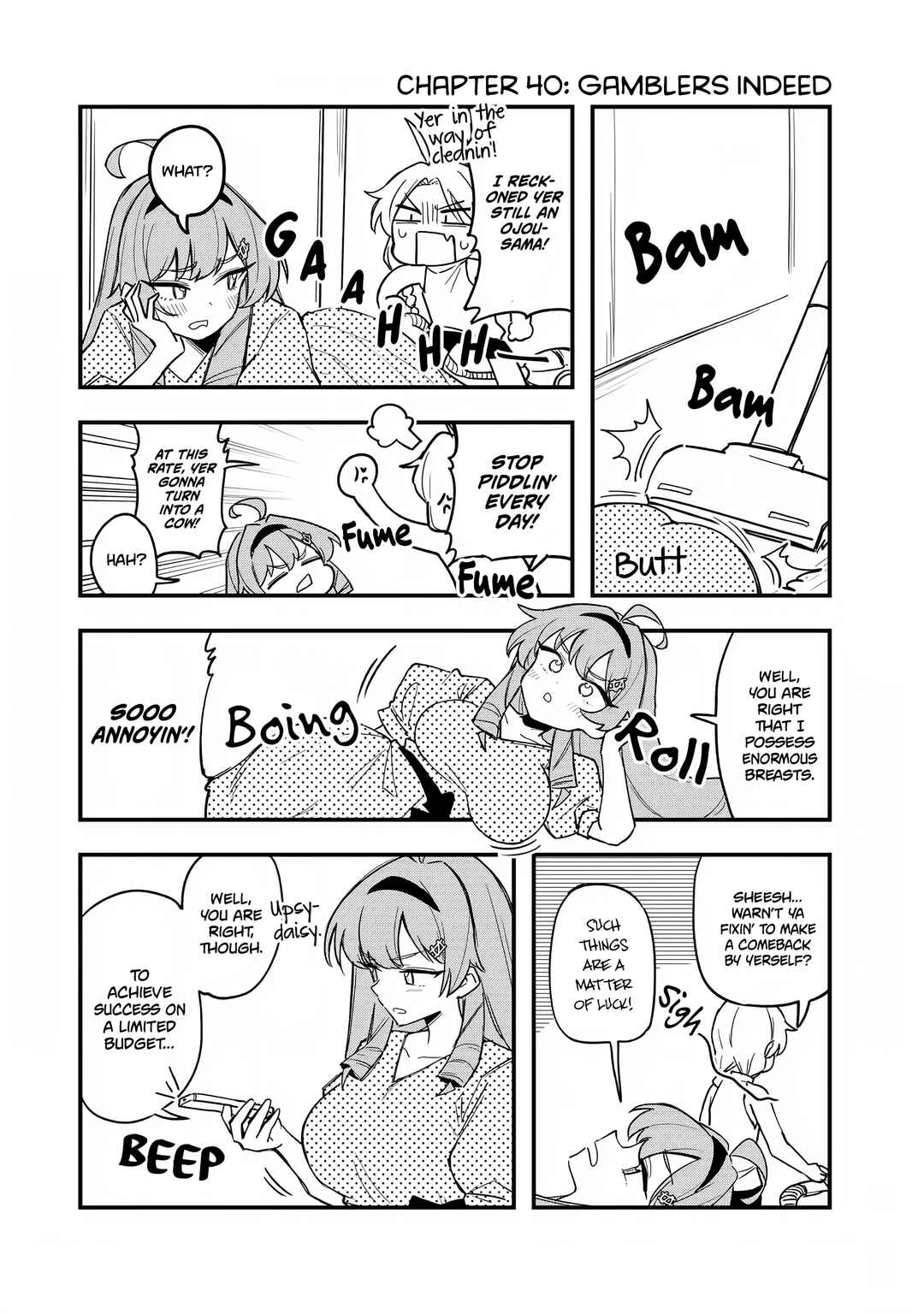 Page 1 Chapter 40 Bakushin Ojou-sama Dou!