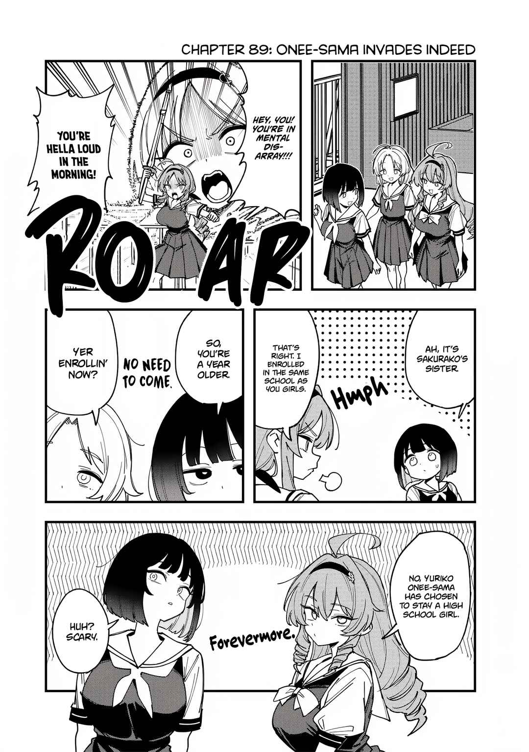 Page 1 Chapter 89 Bakushin Ojou-sama Dou!