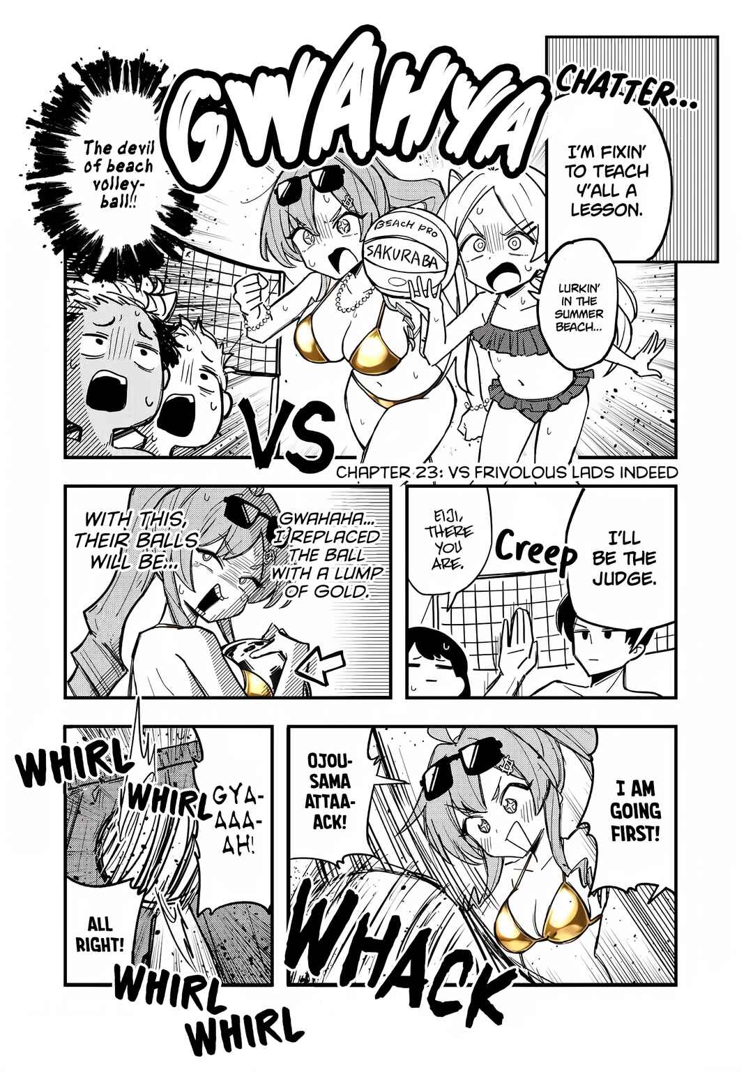 Page 1 Chapter 23 Bakushin Ojou-sama Dou!