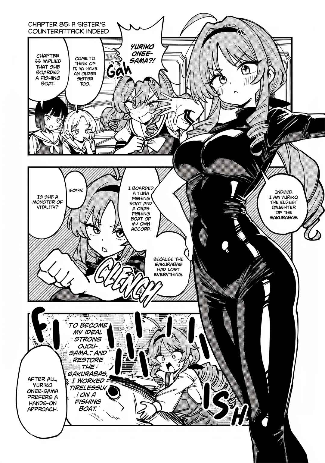 Page 1 Chapter 85 Bakushin Ojou-sama Dou!