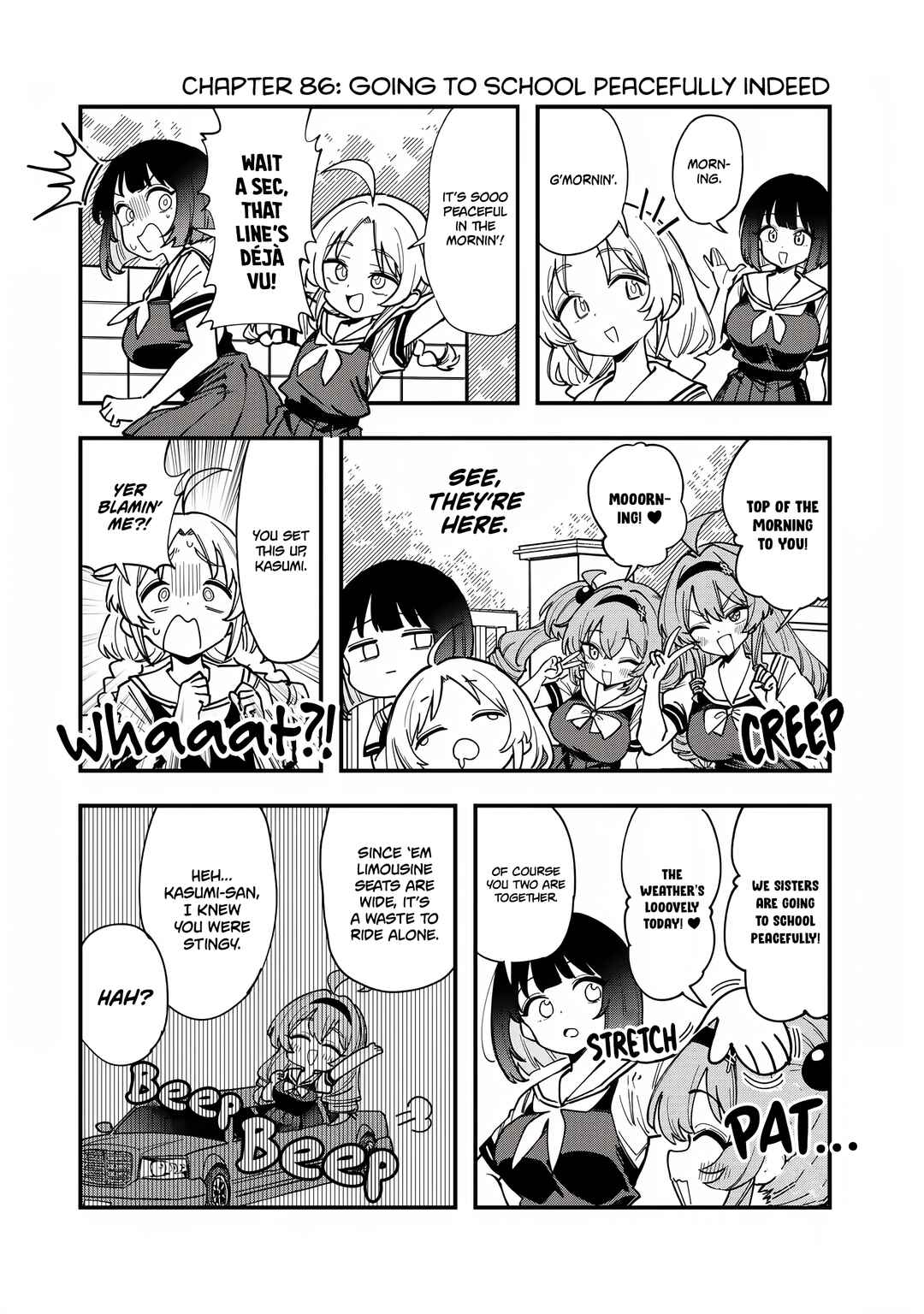 Page 1 Chapter 86 Bakushin Ojou-sama Dou!