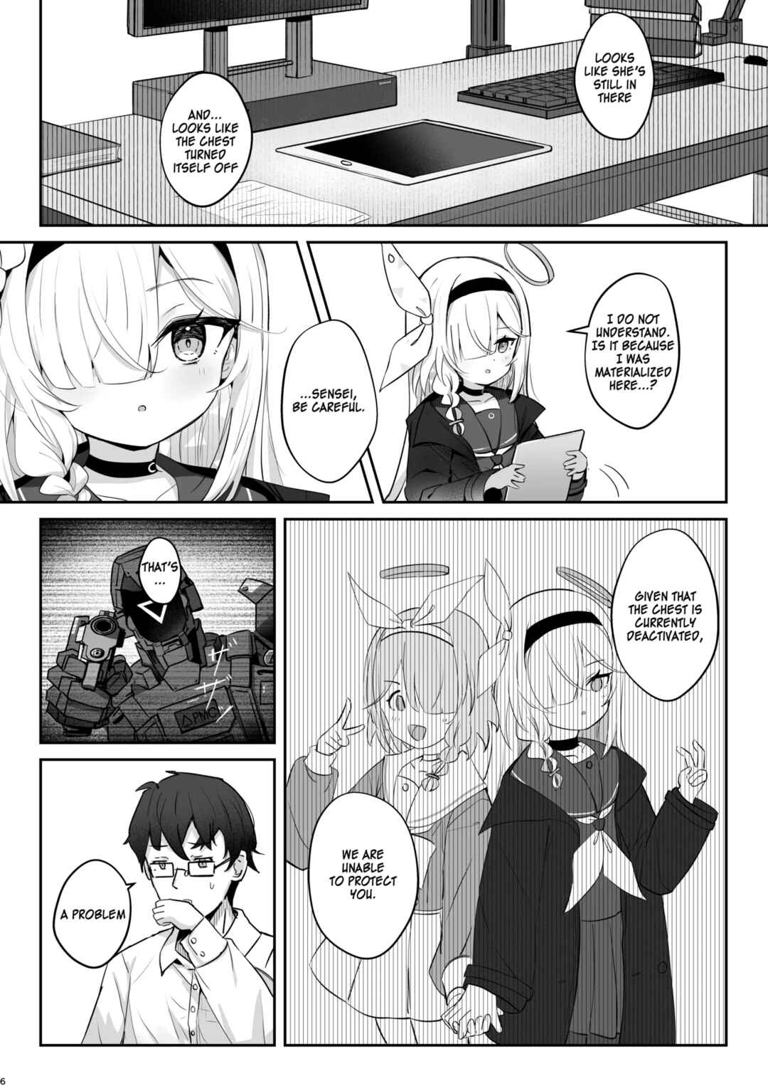 Page 5 Chapter Unknown_9134 Blue Archive - Kono Atatakasa o Shitte Shimatta. (Doujinshi)