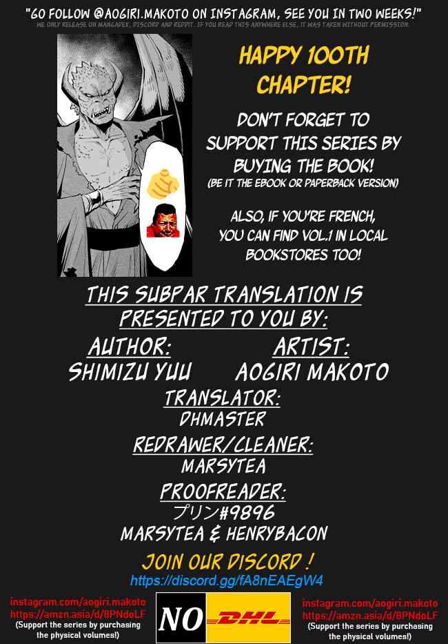 Page 18 Chapter 100 Isekai Munchkin - HP 1 no Mama de Saikyou Saisoku Dungeon Kouryaku