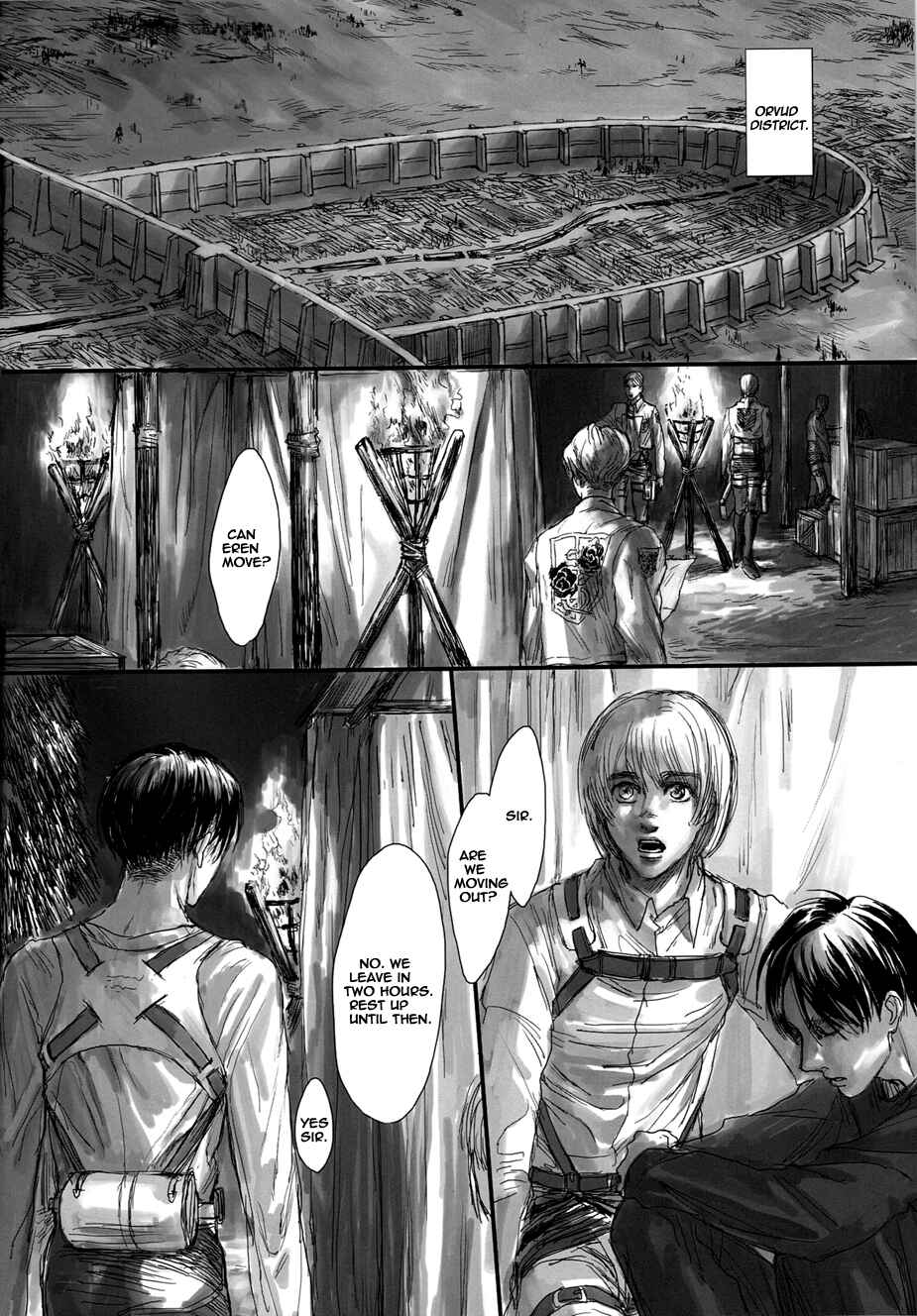 Page 3 Chapter Unknown_3e36 Shingeki no Kyojin - Last Night (Doujinshi)