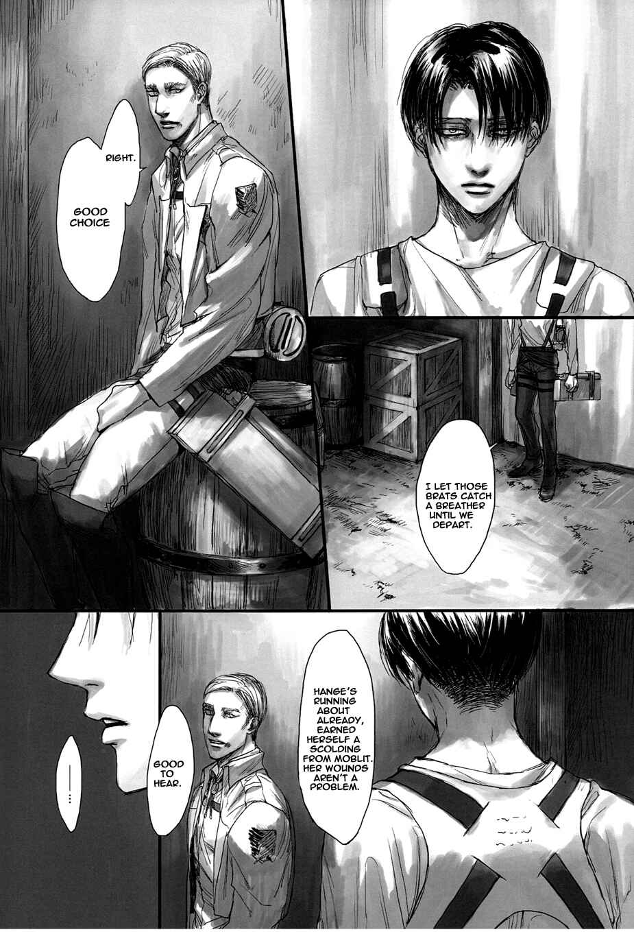 Page 5 Chapter Unknown_3e36 Shingeki no Kyojin - Last Night (Doujinshi)