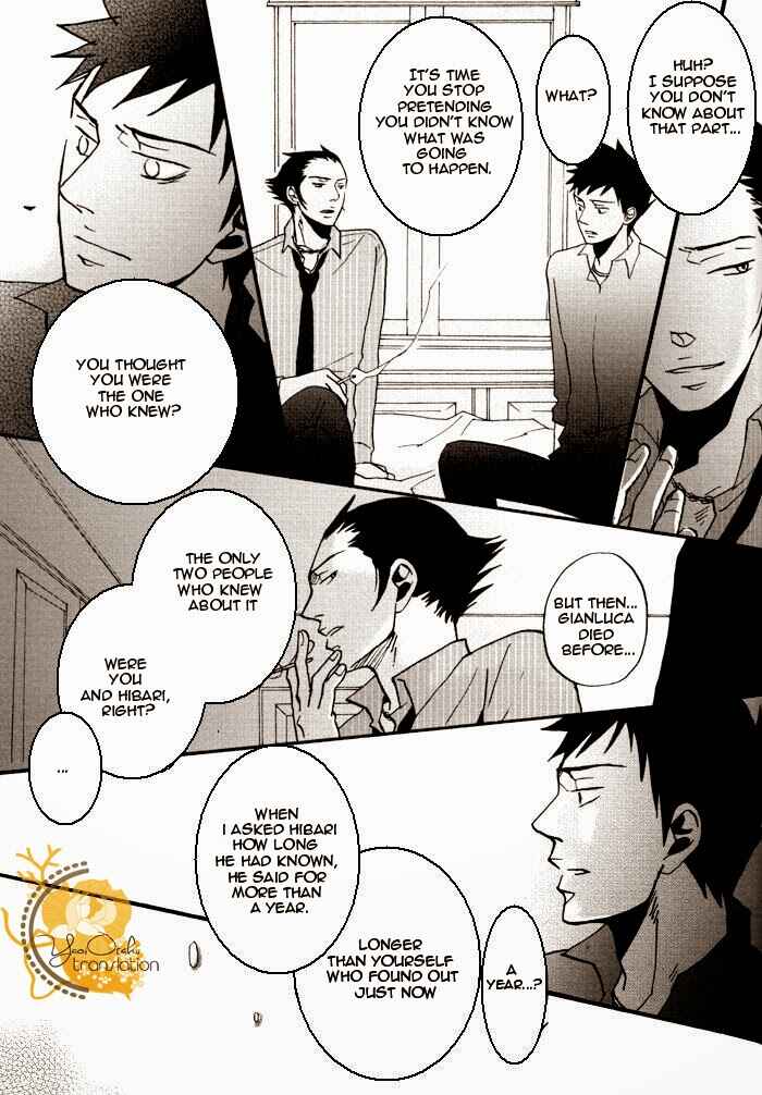 Page 28 Chapter Unknown_4e14 Katekyo Hitman Reborn! - Boku No te Yasashiito Naku Nara (Doujinshi)