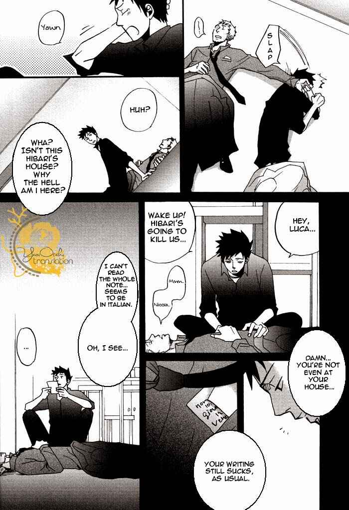 Page 33 Chapter Unknown_4e14 Katekyo Hitman Reborn! - Boku No te Yasashiito Naku Nara (Doujinshi)