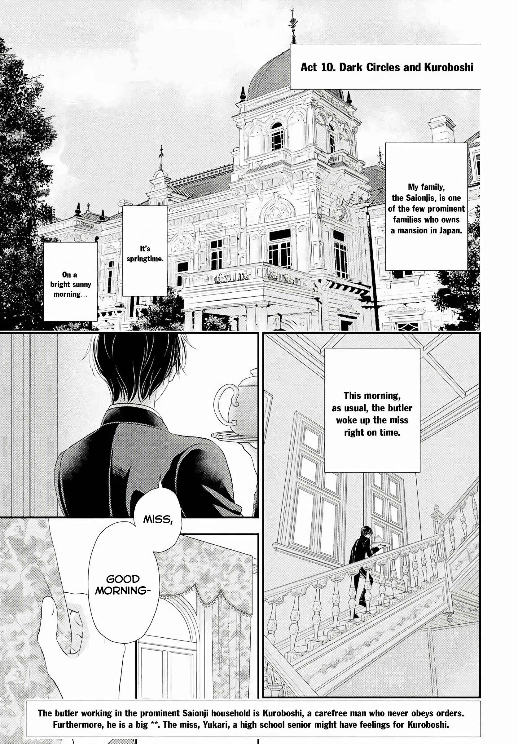 Page 2 Chapter 3 Shitsuji Kuroboshi wa Kashizukanai