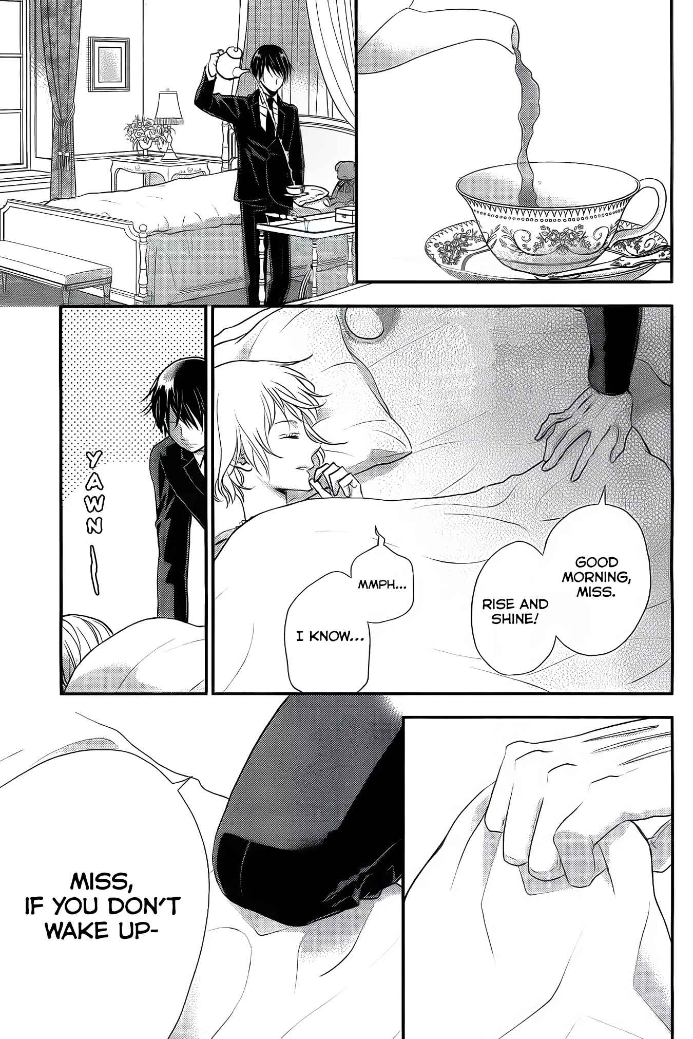 Page 5 Chapter 1 Shitsuji Kuroboshi wa Kashizukanai