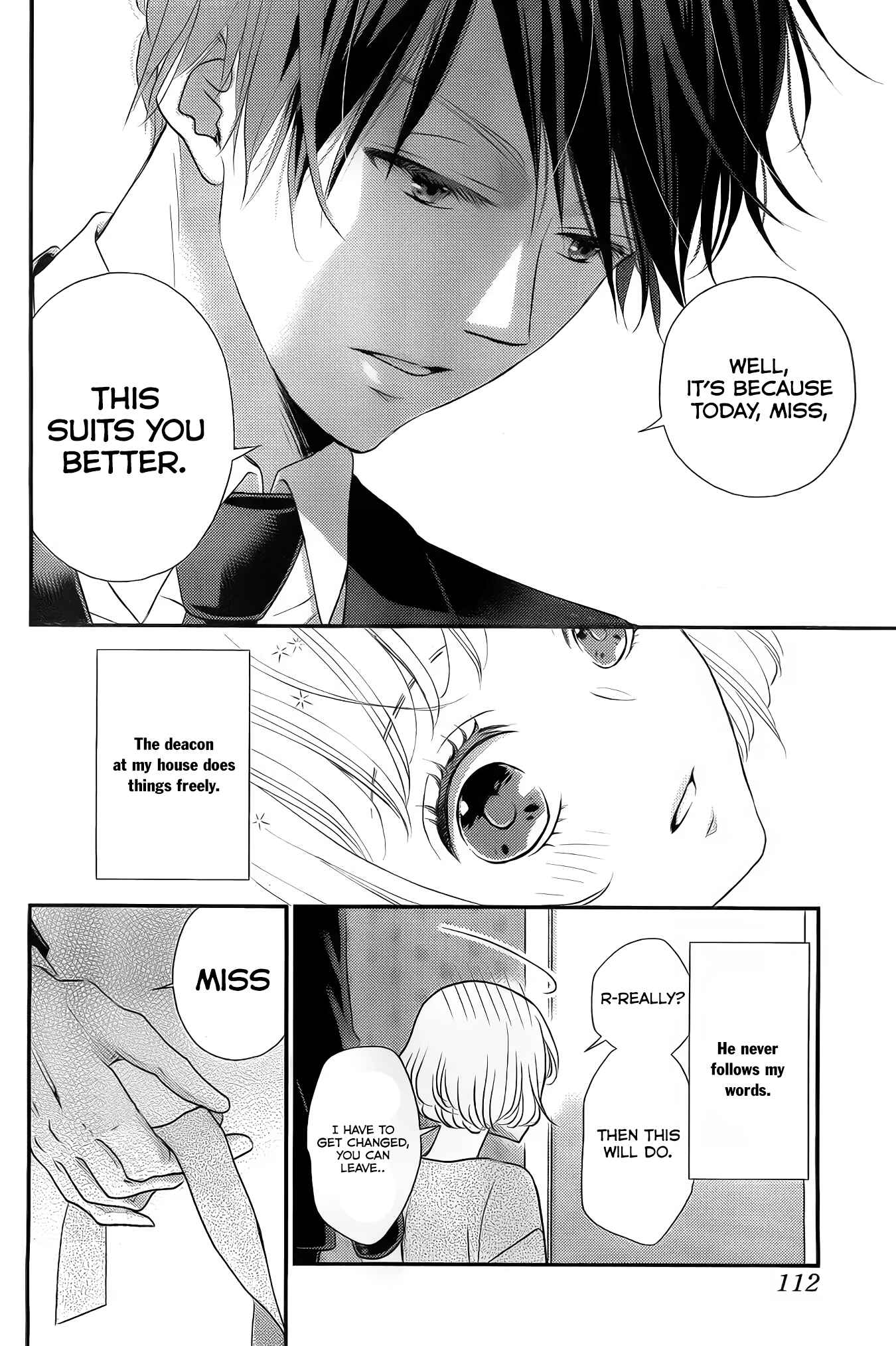 Page 8 Chapter 1 Shitsuji Kuroboshi wa Kashizukanai