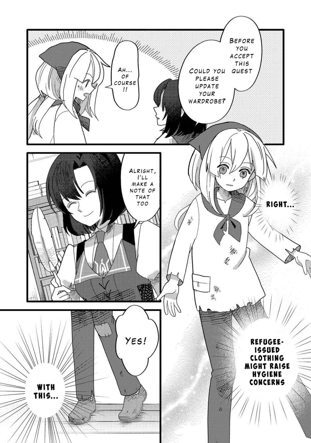 Page 4 Chapter 7 Tensei Nanmin Shoujo wa Shimin-ken wo 0 Kara Mezashite Hatarakimasu