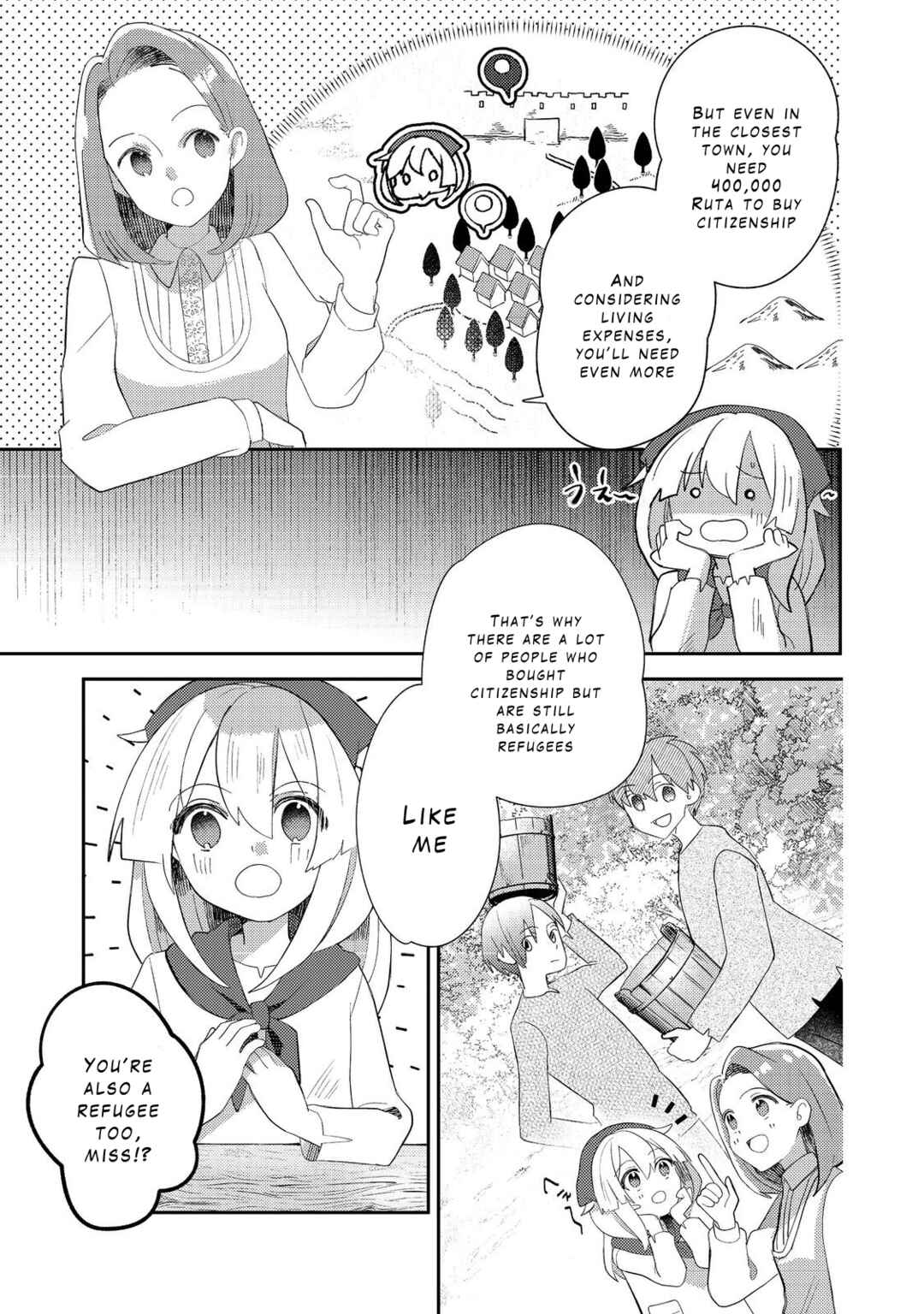 Page 5 Chapter 3 Tensei Nanmin Shoujo wa Shimin-ken wo 0 Kara Mezashite Hatarakimasu