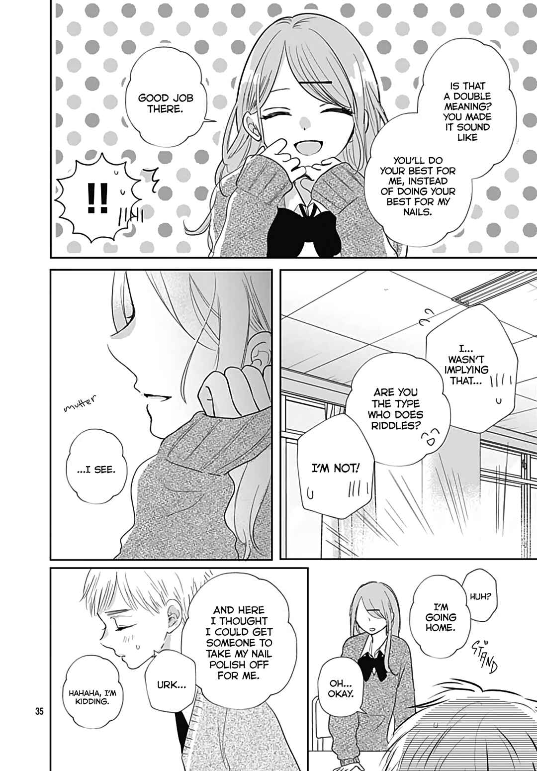 Page 37 Chapter 21 Kiyoku, Yamashiku, Modokashiku.
