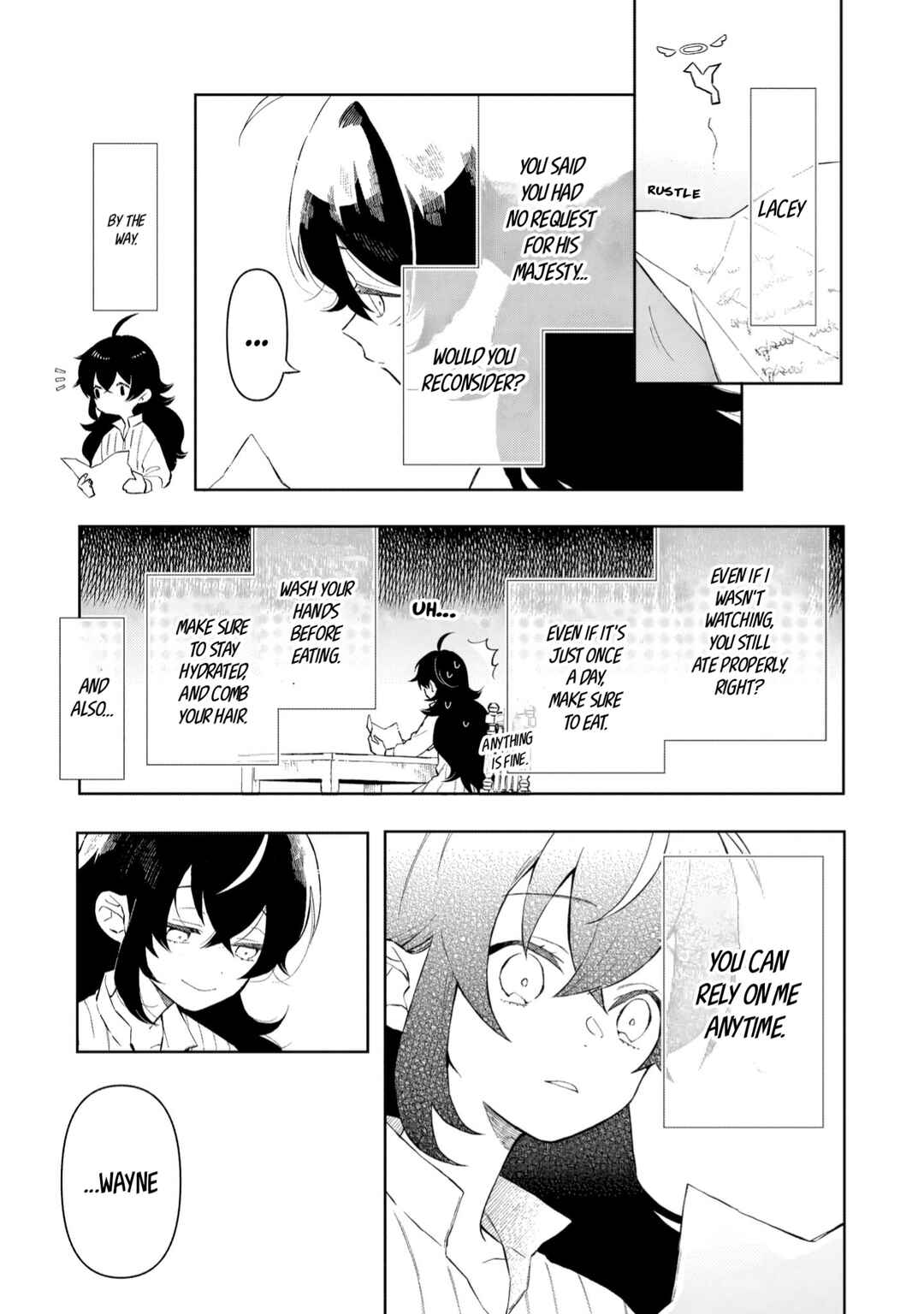 Page 10 Chapter 2 Akatsuki no Majo Reishii wa Jiyuu ni Ikitai