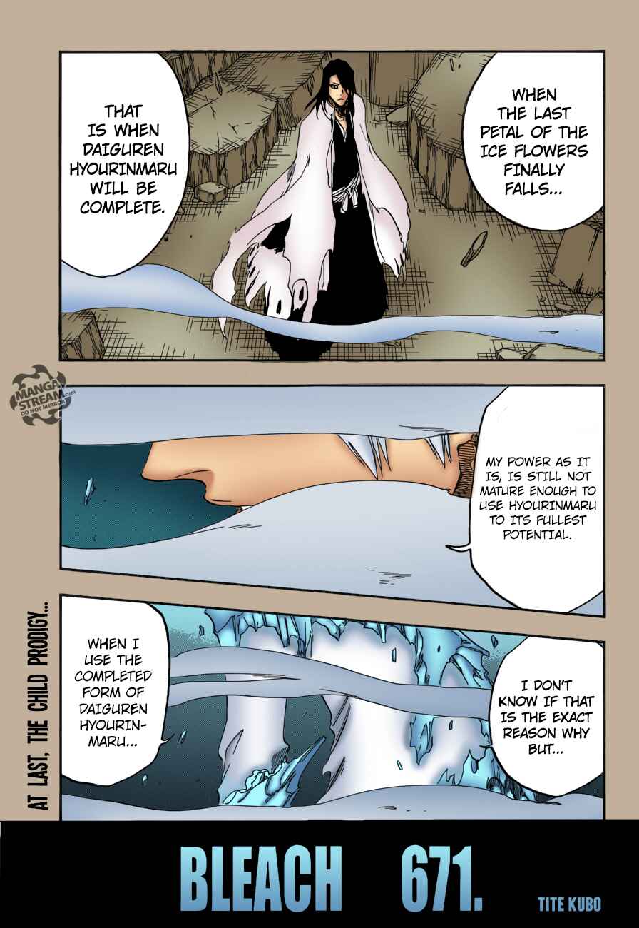 Page 1 Chapter 671 Bleach (Fan-Colored)