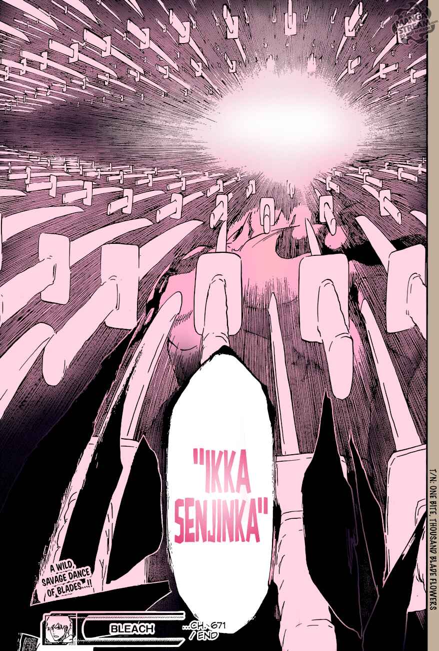 Page 15 Chapter 671 Bleach (Fan-Colored)