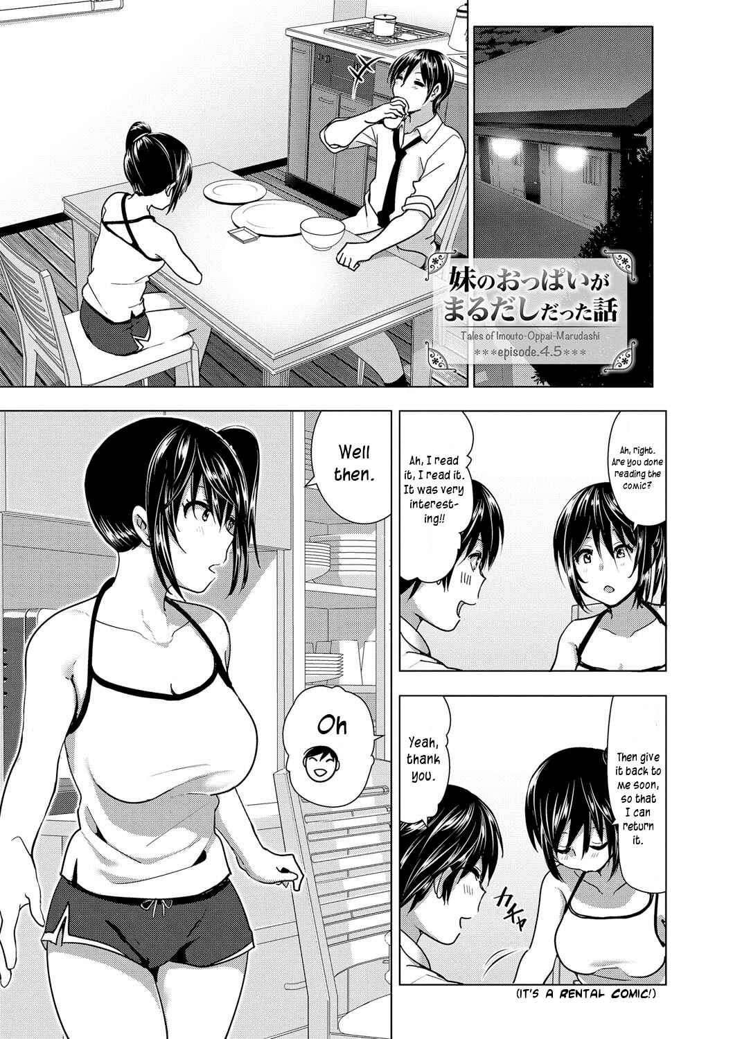 Page 1 Chapter 4.5 Marudashi x Sister