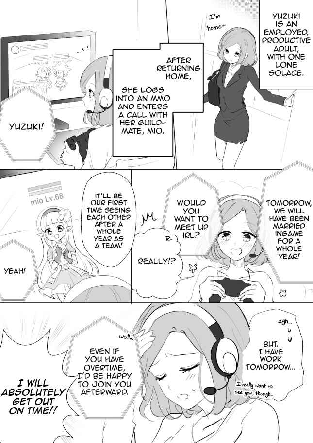 Page 1 Chapter 1 A Story of Two Online Friends Meeting IRL
