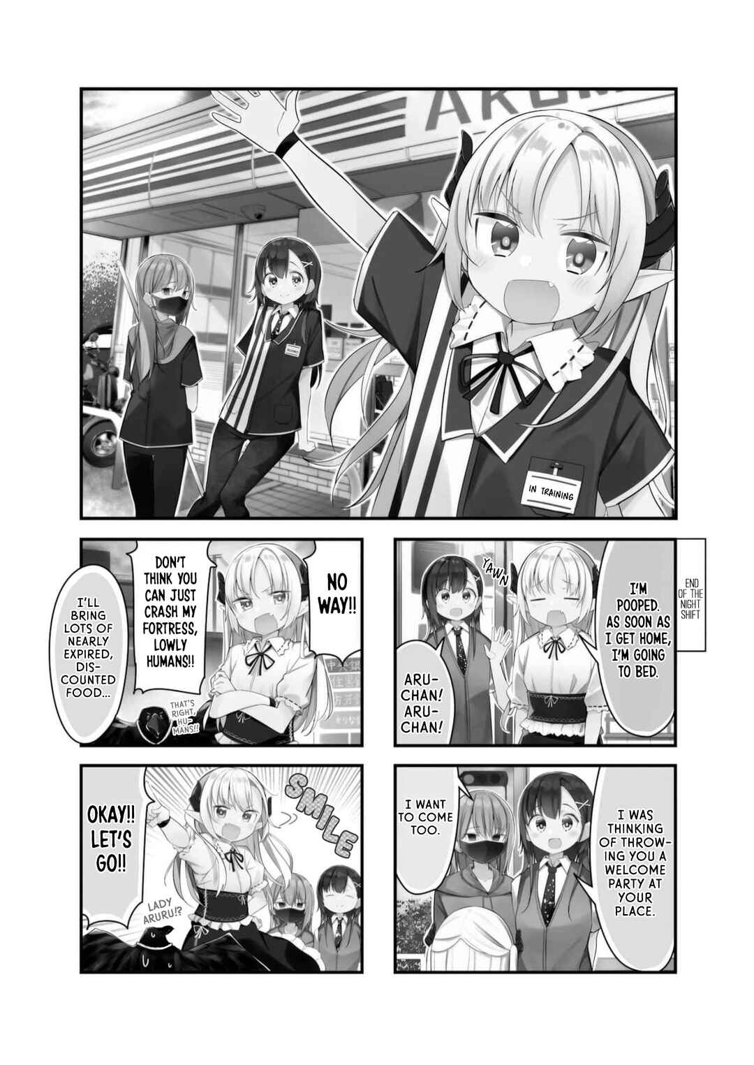 Page 11 Chapter 2 Konbini Yakin no Akuma-chan