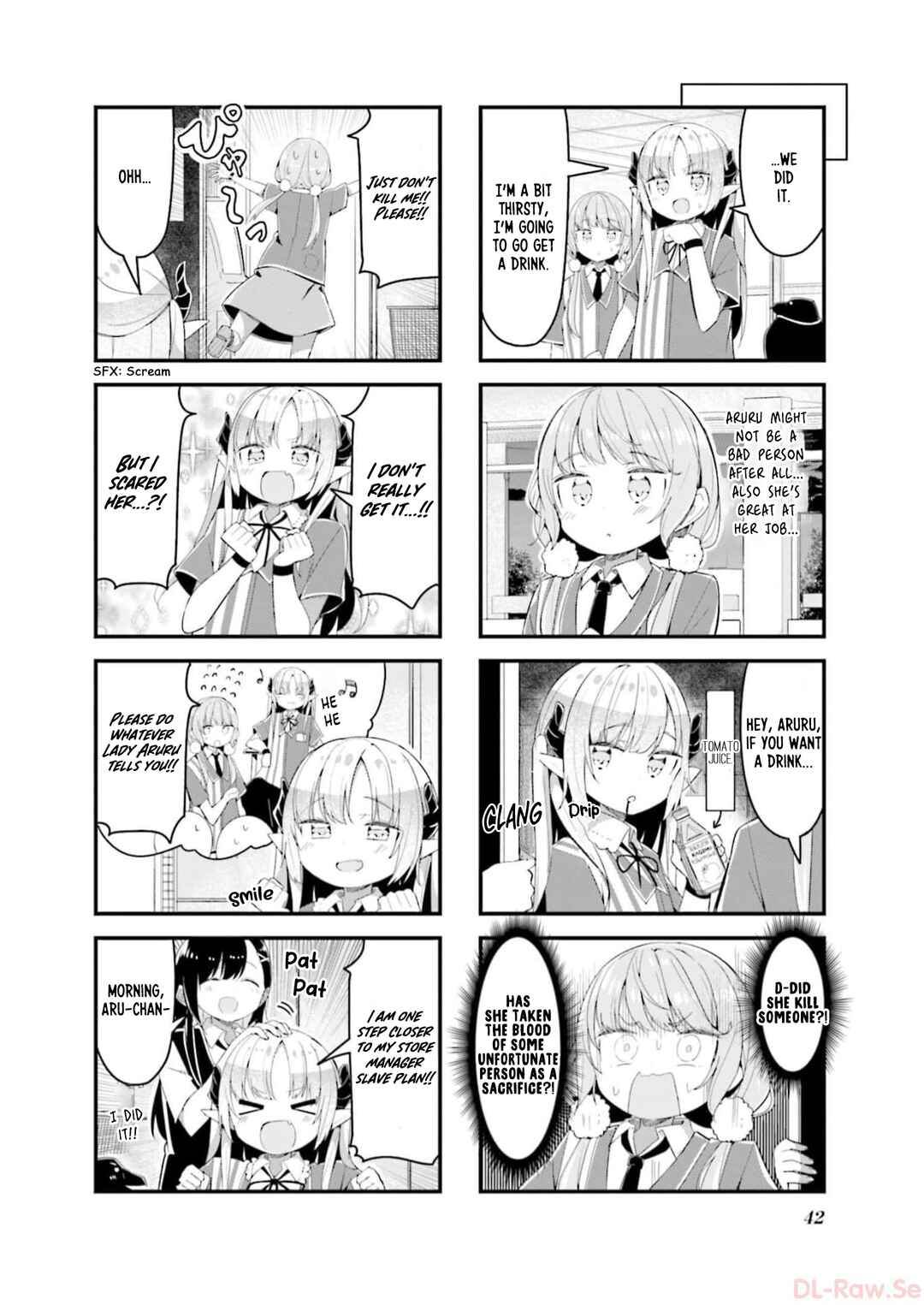 Page 10 Chapter 3 Konbini Yakin no Akuma-chan