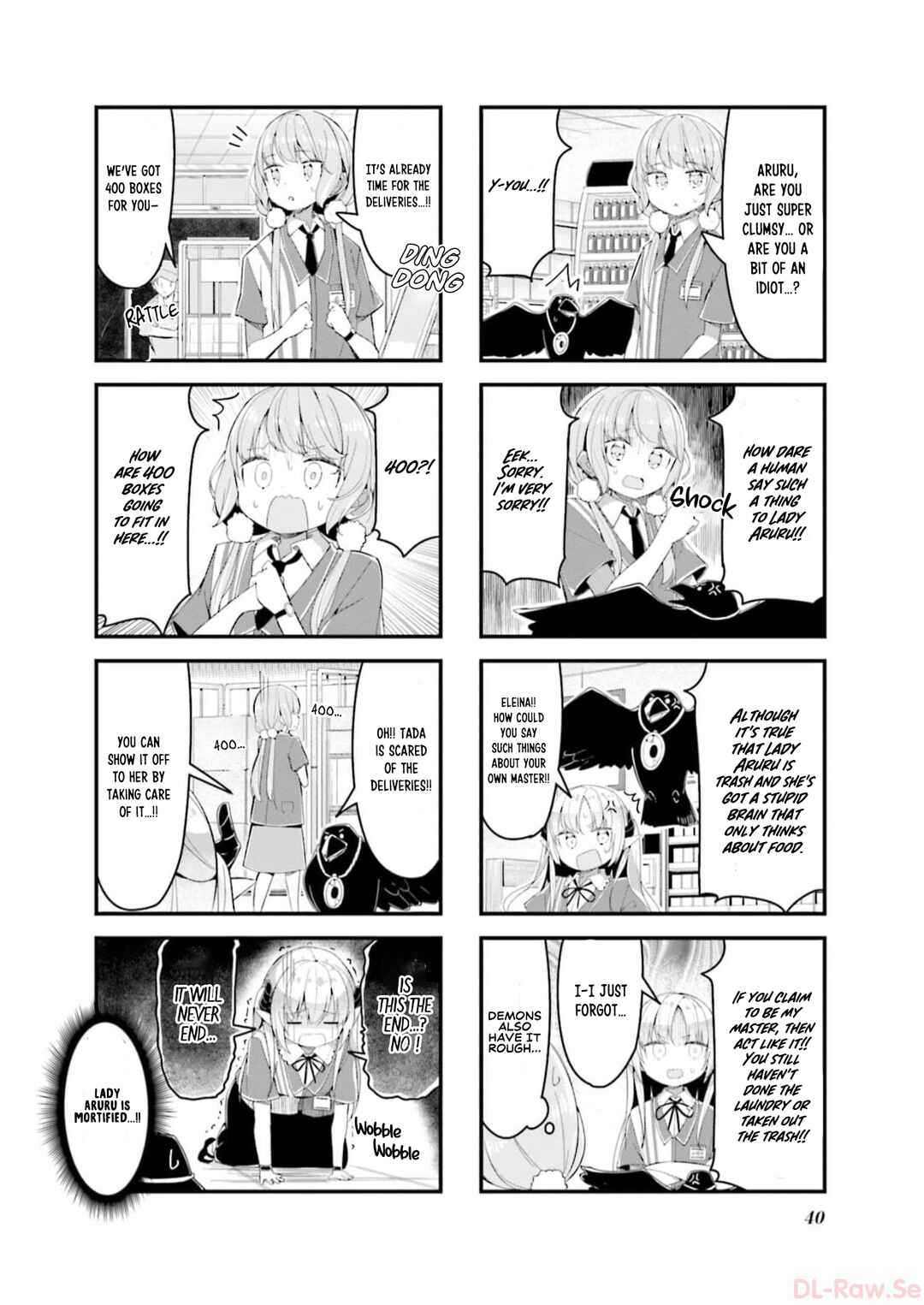 Page 8 Chapter 3 Konbini Yakin no Akuma-chan