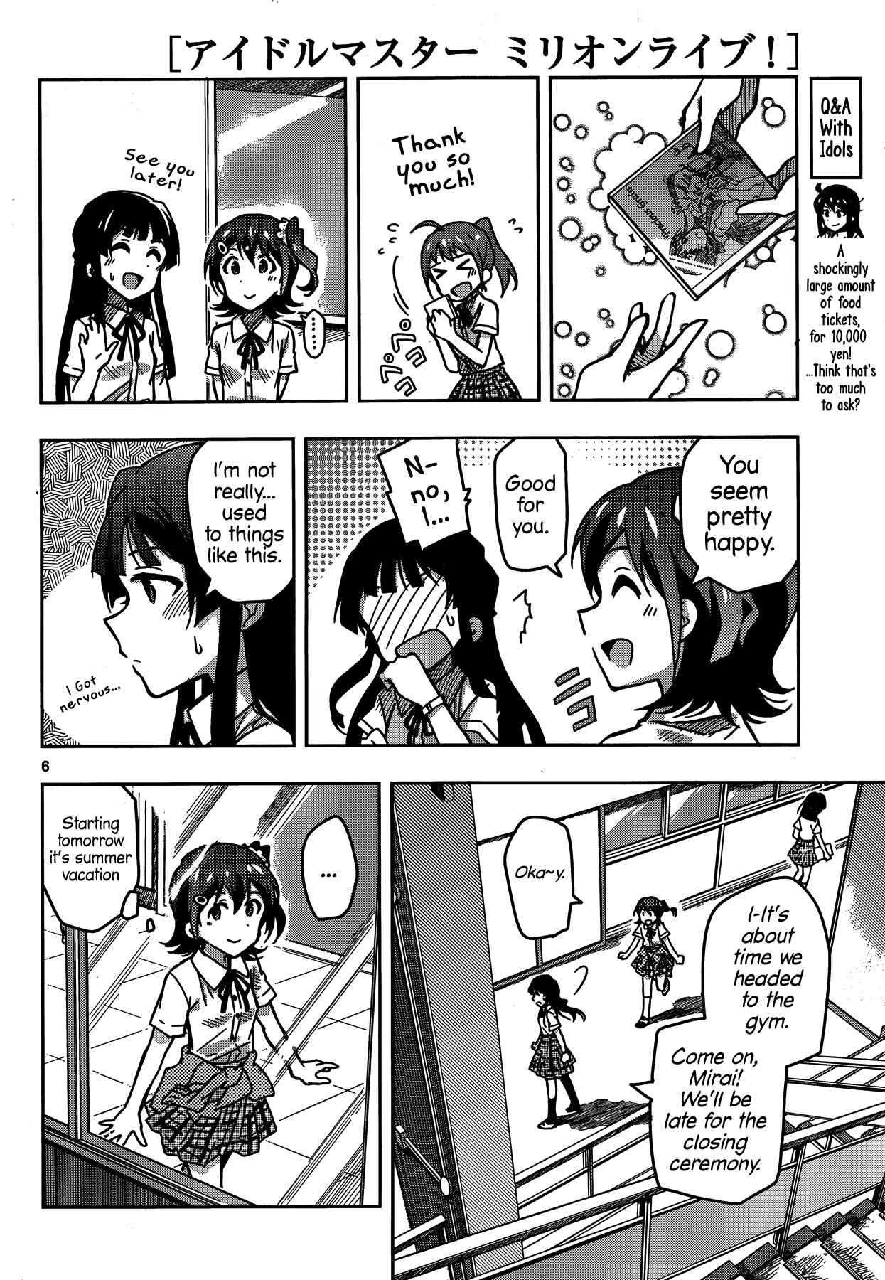 Page 6 Chapter 15 THE iDOLM@STER - Million Live!