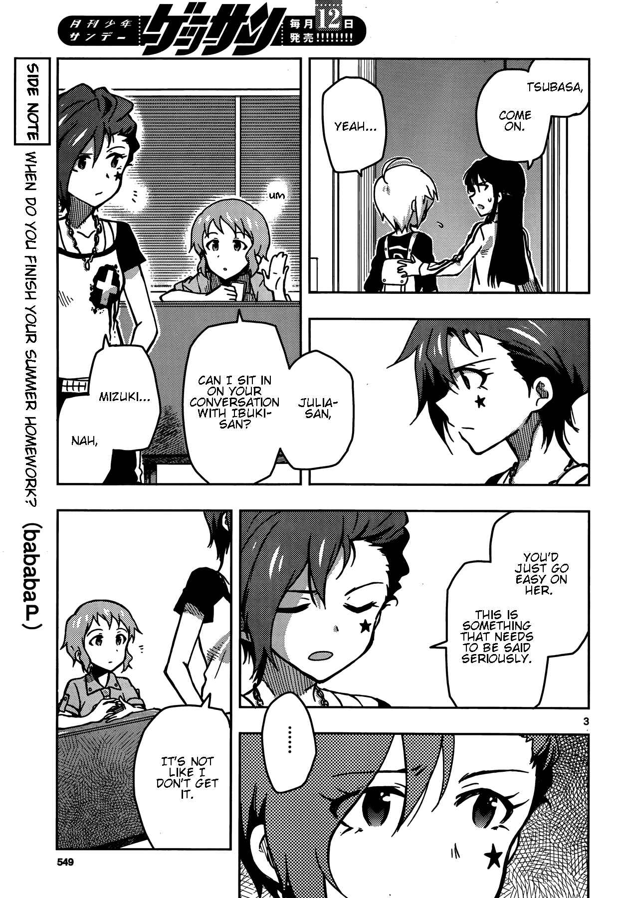 Page 3 Chapter 13 THE iDOLM@STER - Million Live!