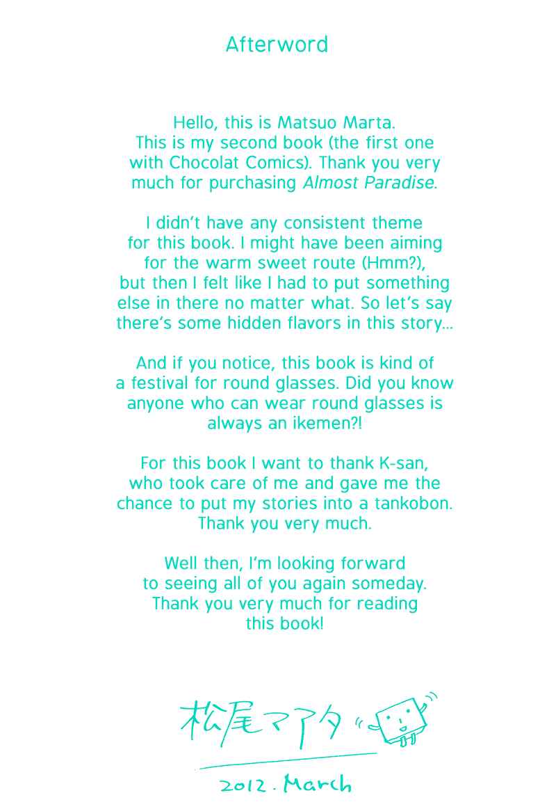 Page 8 Chapter 6.5 Almost Paradise
