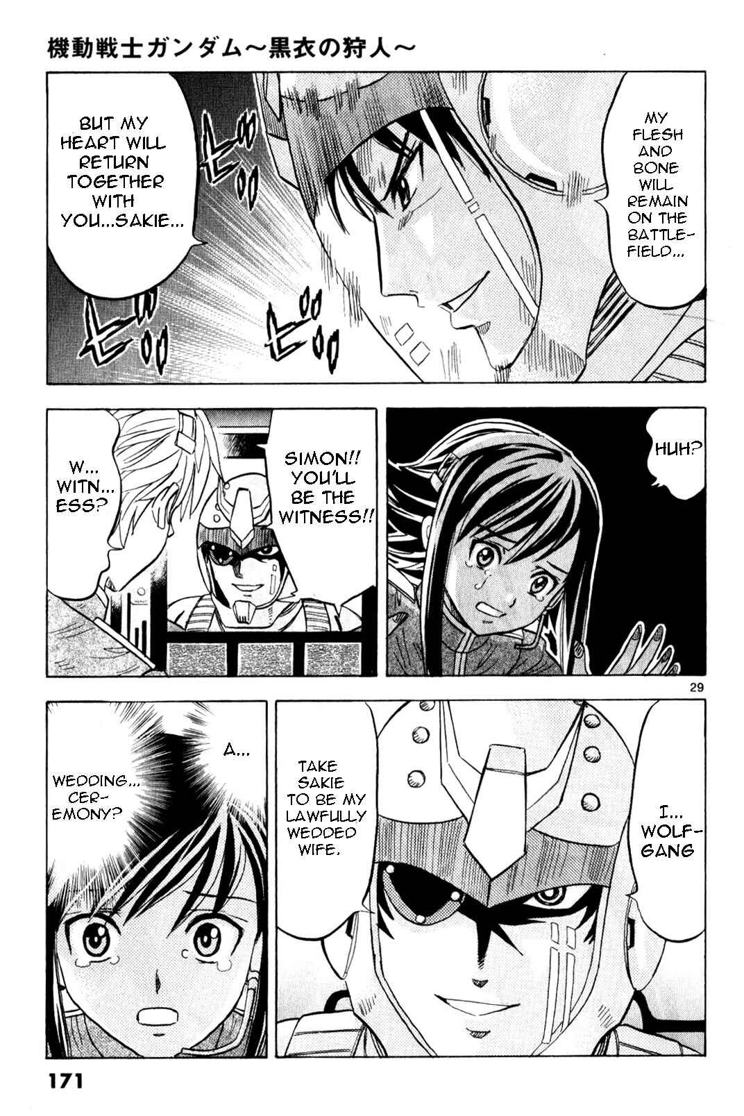 Page 28 Chapter 5 Mobile Suit Gundam - Hunter of Black Clothes