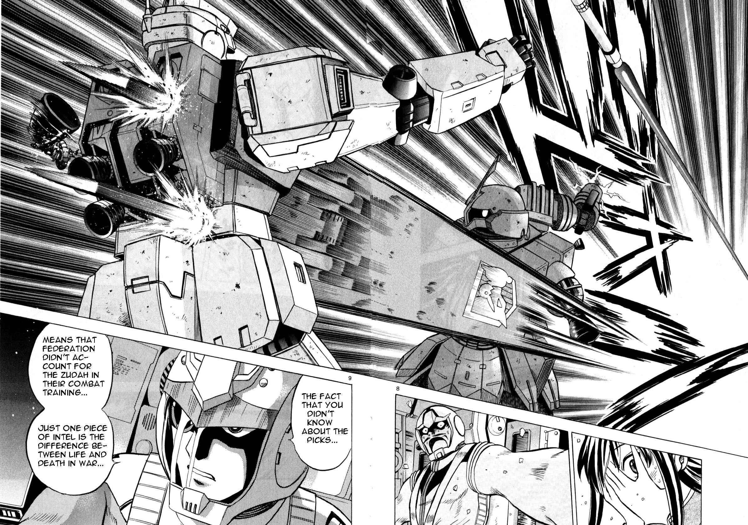 Page 8 Chapter 5 Mobile Suit Gundam - Hunter of Black Clothes