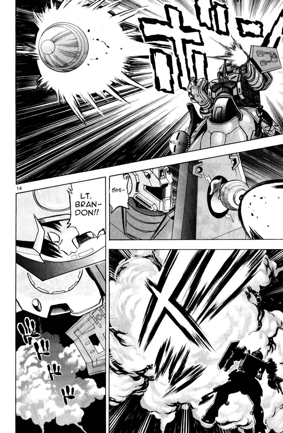 Page 13 Chapter 4 Mobile Suit Gundam - Hunter of Black Clothes